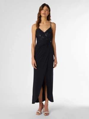 Zdjęcie produktu Lipsy Damska sukienka wieczorowa Kobiety Sztuczne włókno niebieski jednolity,