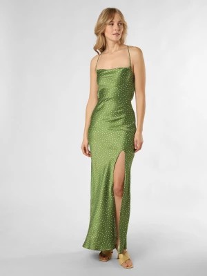 Zdjęcie produktu Lipsy Damska sukienka wieczorowa Kobiety Sztuczne włókno zielony w kropki,