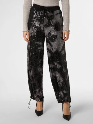 Zdjęcie produktu Liu Jo Collection Spodnie Kobiety Bawełna szary|czarny|srebrny wzorzysty,