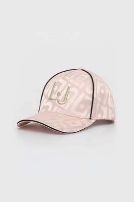 Zdjęcie produktu Liu Jo czapka z daszkiem kolor różowy wzorzysta