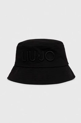 Zdjęcie produktu Liu Jo kapelusz bawełniany kolor czarny bawełniany