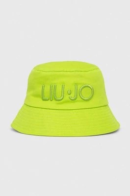 Zdjęcie produktu Liu Jo kapelusz bawełniany kolor zielony bawełniany