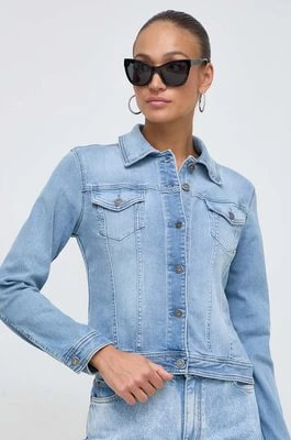 Zdjęcie produktu Liu Jo kurtka jeansowa damska kolor niebieski przejściowa