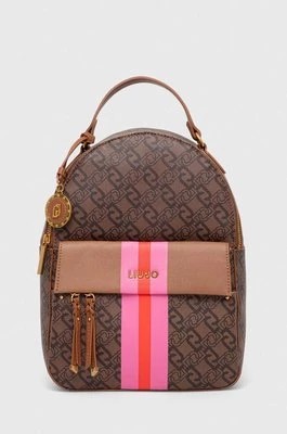 Zdjęcie produktu Liu Jo plecak damski kolor brązowy mały wzorzysty