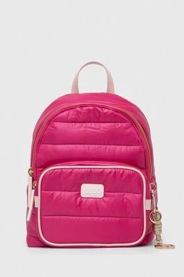 Zdjęcie produktu Liu Jo plecak damski kolor różowy mały z nadrukiem