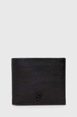 Zdjęcie produktu Liu Jo portfel skórzany męski kolor czarny