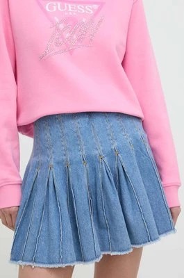 Zdjęcie produktu Liu Jo spódnica jeansowa kolor niebieski mini rozkloszowana