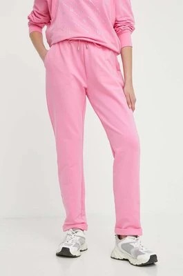 Zdjęcie produktu Liu Jo spodnie damskie kolor różowy proste high waist