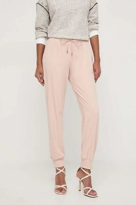Zdjęcie produktu Liu Jo spodnie dresowe kolor różowy high waist