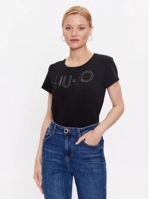 Zdjęcie produktu Liu Jo Sport T-Shirt TF3084 J0088 Czarny Regular Fit