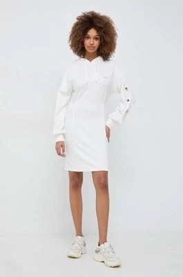 Zdjęcie produktu Liu Jo sukienka kolor beżowy mini oversize