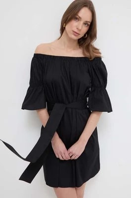 Zdjęcie produktu Liu Jo sukienka kolor czarny mini rozkloszowana
