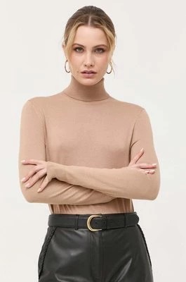 Zdjęcie produktu Liu Jo sweter damski kolor brązowy lekki z golfem