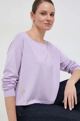 Zdjęcie produktu Liu Jo sweter damski kolor fioletowy lekki