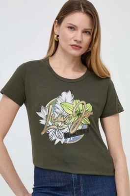 Zdjęcie produktu Liu Jo t-shirt damski kolor zielony