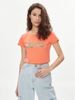 Zdjęcie produktu Liu Jo T-Shirt VA4105 JS003 Pomarańczowy Regular Fit