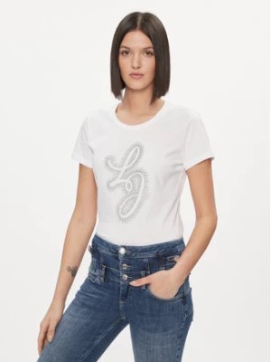 Zdjęcie produktu Liu Jo T-Shirt WA4051 JS923 Biały Regular Fit