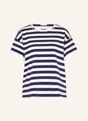 Zdjęcie produktu Liu Jo T-Shirt Z Ozdobnymi Kamykami I Ozdobnymi Perełkami blau