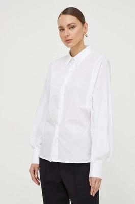 Zdjęcie produktu Liviana Conti koszula damska kolor biały regular z kołnierzykiem klasycznym F4SK69