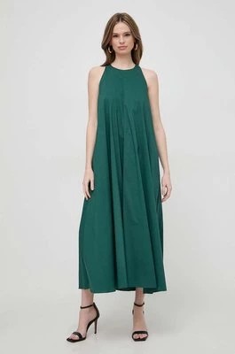 Zdjęcie produktu Liviana Conti sukienka kolor zielony maxi rozkloszowana L4SK89