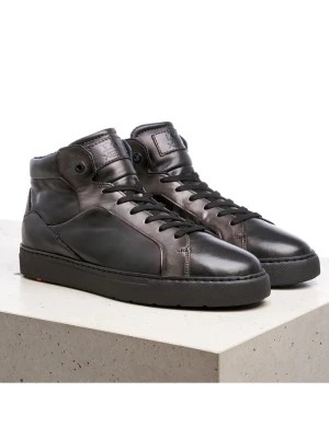 Zdjęcie produktu LLOYD Skórzane sneakersy "Marten" w kolorze czarnym rozmiar: 41