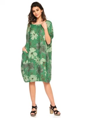 Zdjęcie produktu Joséfine Lniana sukienka "Forget" w kolorze zielonym rozmiar: S