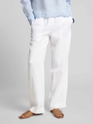 Zdjęcie produktu Lniane spodnie z elastycznym pasem Marc O'Polo