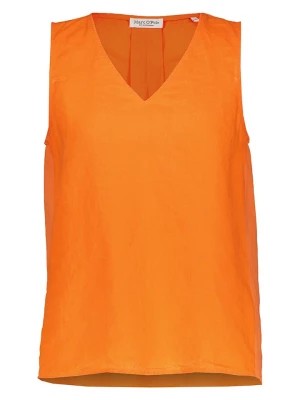 Zdjęcie produktu Marc O'Polo Lniany top w kolorze pomarańczowym rozmiar: 34