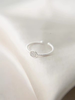 Zdjęcie produktu Lodie Silver Srebrny pierścionek z cyrkoniami rozmiar: onesize