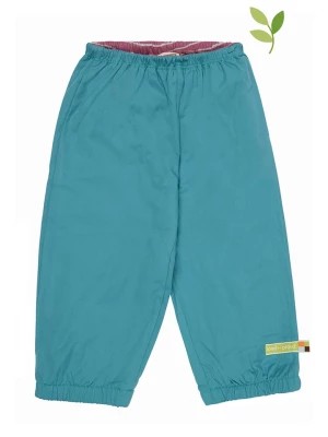 Zdjęcie produktu loud + proud Spodnie przeciwdeszczowe w kolorze błękitnym rozmiar: 86/92