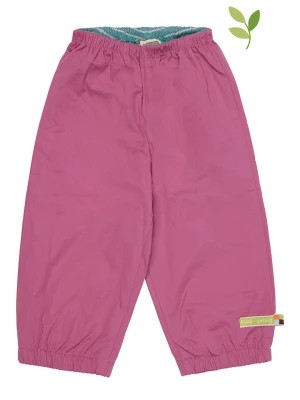 Zdjęcie produktu loud + proud Spodnie przeciwdeszczowe w kolorze fioletowym rozmiar: 98/104