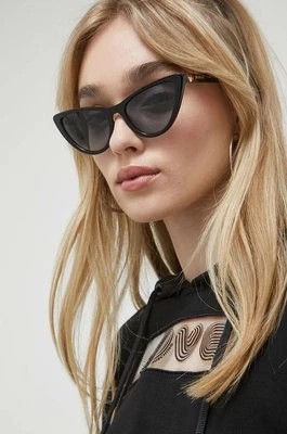 Zdjęcie produktu Love Moschino okulary przeciwsłoneczne damskie kolor czarny