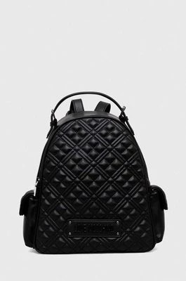 Zdjęcie produktu Love Moschino plecak damski kolor czarny mały z aplikacją