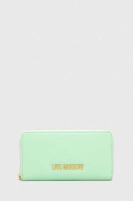 Zdjęcie produktu Love Moschino portfel damski kolor zielony