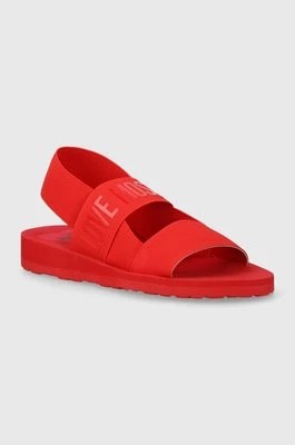 Zdjęcie produktu Love Moschino sandały damskie kolor czerwony JA16033G0IJN7500