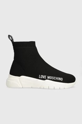 Zdjęcie produktu Love Moschino sneakersy kolor czarny JA15263G1IIZ500A
