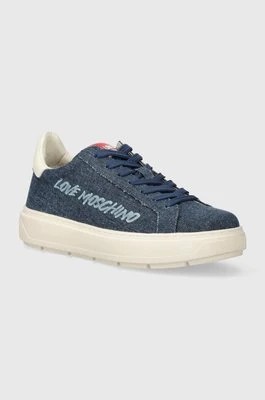 Zdjęcie produktu Love Moschino sneakersy kolor niebieski JA15684G0IJO5700