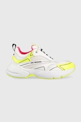 Zdjęcie produktu Love Moschino sneakersy Sporty 50 kolor biały JA15025G1GIQ510A