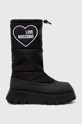 Zdjęcie produktu Love Moschino śniegowce kolor czarny