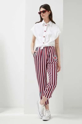 Zdjęcie produktu Love Moschino spodnie damskie proste high waist