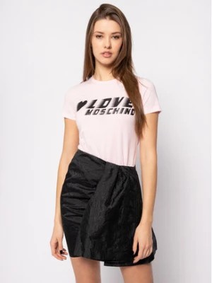 Zdjęcie produktu LOVE MOSCHINO T-Shirt W4F7358E 1698 Różowy Regular Fit