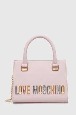 Zdjęcie produktu Love Moschino torebka kolor różowy
