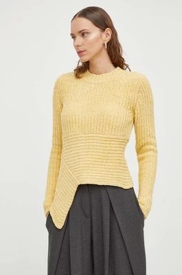 Zdjęcie produktu Lovechild sweter damski kolor żółty ciepły 8794160