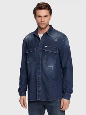 Zdjęcie produktu LTB Koszula jeansowa Steven 61020 15358 Niebieski Oversize