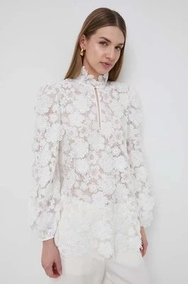 Zdjęcie produktu Luisa Spagnoli bluzka damska kolor biały gładka