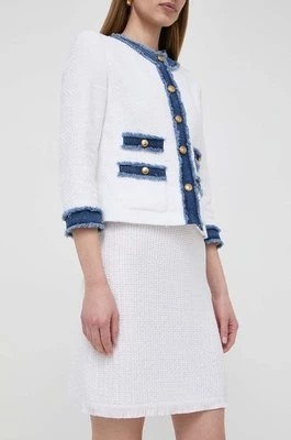 Zdjęcie produktu Luisa Spagnoli spódnica kolor biały mini rozkloszowana