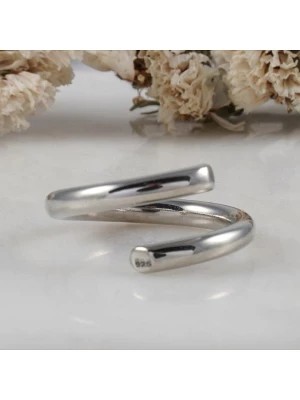 Zdjęcie produktu LUNAMOVAS Srebrny pierścionek rozmiar: onesize