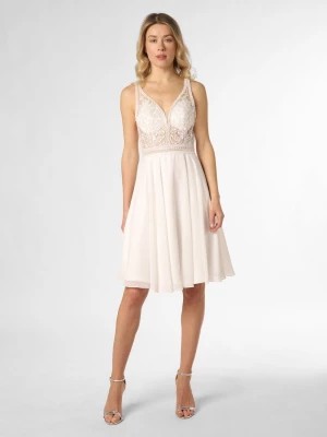 Zdjęcie produktu Luxuar Fashion Damska sukienka wieczorowa Kobiety Sztuczne włókno biały jednolity,