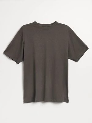 Zdjęcie produktu Luźna koszulka z krótkim rękawem brązowa House