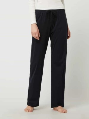 Zdjęcie produktu Luźne spodnie z bawełny merceryzowanej model ‘Cotton Deluxe’ Hanro